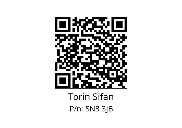   Torin Sifan SN3 3JB