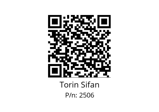   Torin Sifan 2506