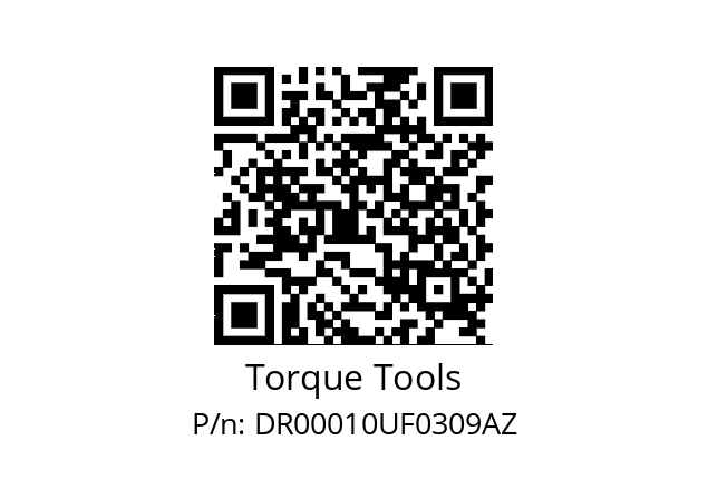   Torque Tools DR00010UF0309AZ