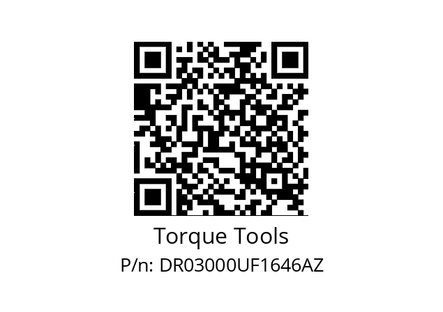   Torque Tools DR03000UF1646AZ