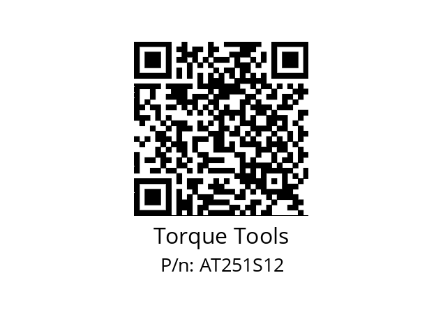   Torque Tools AT251S12