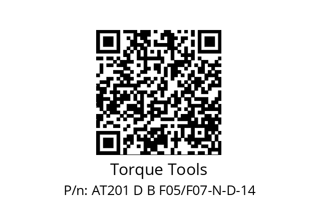   Torque Tools AT201 D B F05/F07-N-D-14