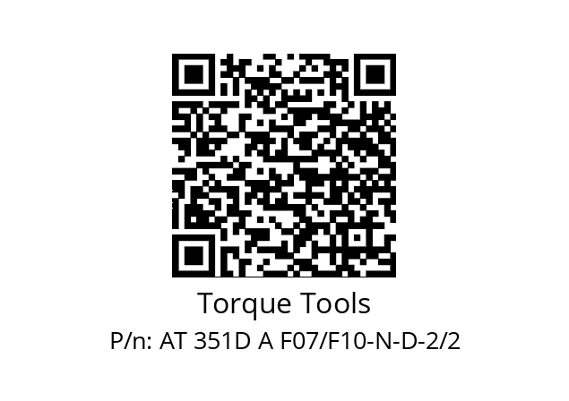   Torque Tools AT 351D A F07/F10-N-D-2/2