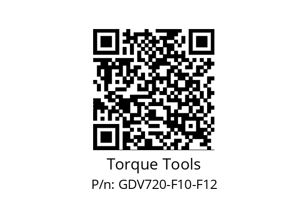   Torque Tools GDV720-F10-F12