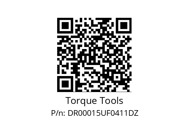   Torque Tools DR00015UF0411DZ