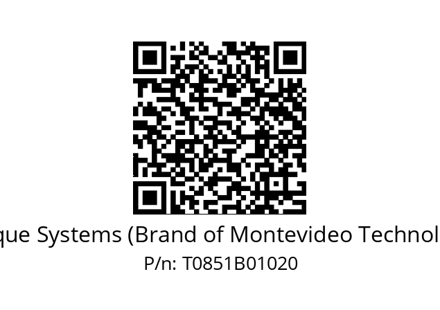   Torque Systems (Brand of Montevideo Technology) T0851B01020