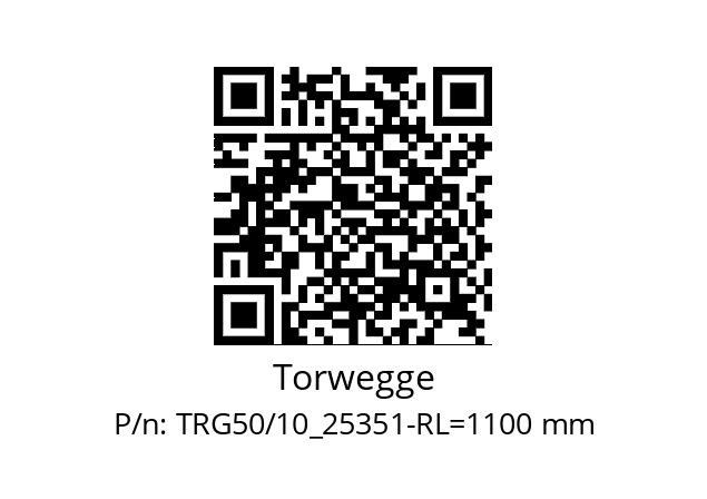   Torwegge TRG50/10_25351-RL=1100 mm