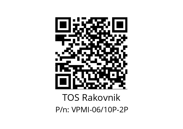   TOS Rakovnik VPMI-06/10P-2P