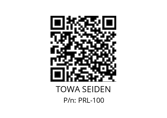   TOWA SEIDEN PRL-100