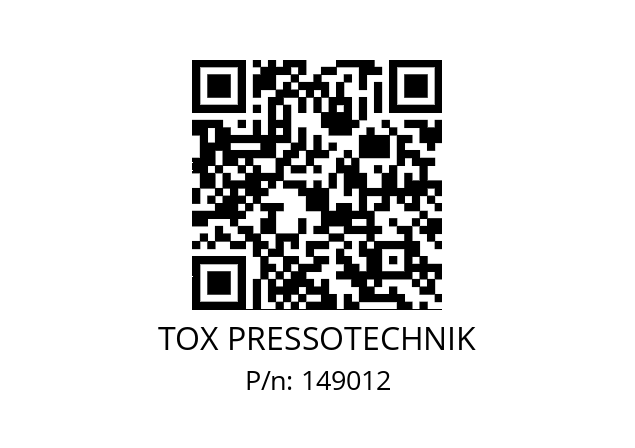   TOX PRESSOTECHNIK 149012