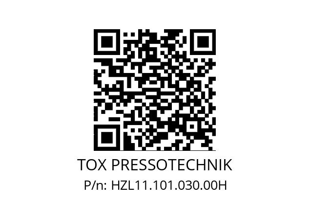   TOX PRESSOTECHNIK HZL11.101.030.00H