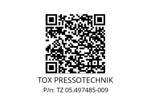  505869 TOX PRESSOTECHNIK TZ 05.497485-009