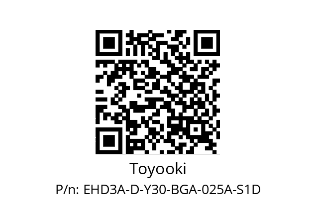   Toyooki EHD3A-D-Y30-BGA-025A-S1D