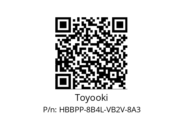   Toyooki HBBPP-8B4L-VB2V-8A3