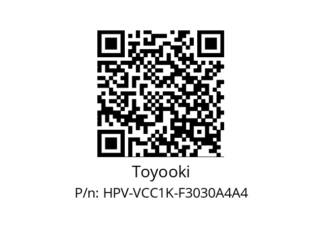   Toyooki HPV-VCC1K-F3030A4A4