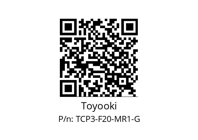   Toyooki TCP3-F20-MR1-G