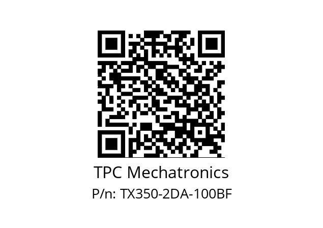   TPC Mechatronics TX350-2DA-100BF