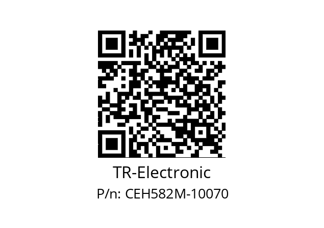   TR-Electronic CEH582M-10070