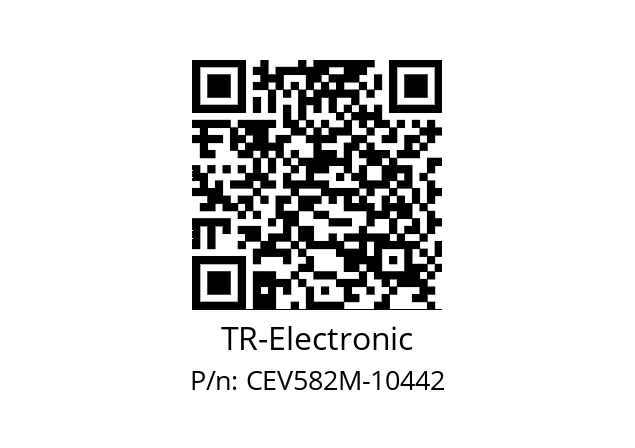   TR-Electronic CEV582M-10442