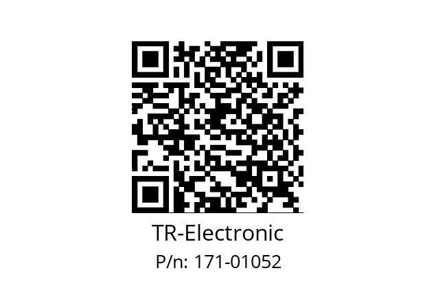   TR-Electronic 171-01052