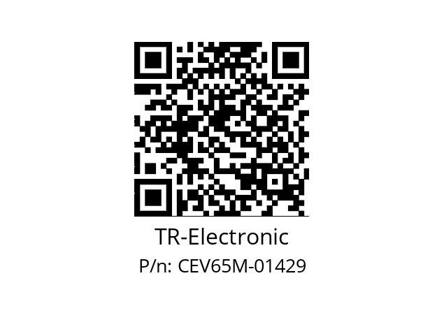   TR-Electronic CEV65M-01429