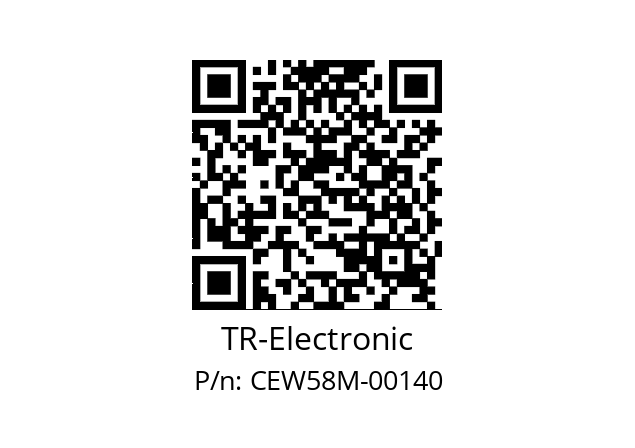   TR-Electronic CEW58M-00140