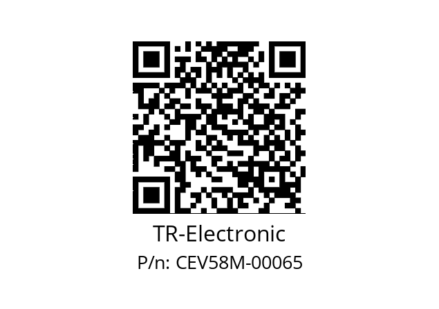   TR-Electronic CEV58M-00065