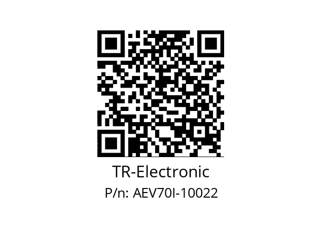   TR-Electronic AEV70I-10022