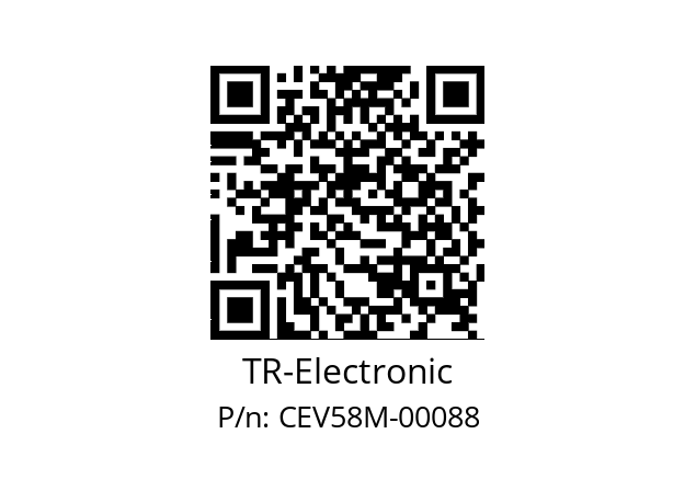   TR-Electronic CEV58M-00088