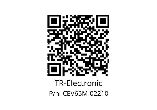   TR-Electronic CEV65M-02210