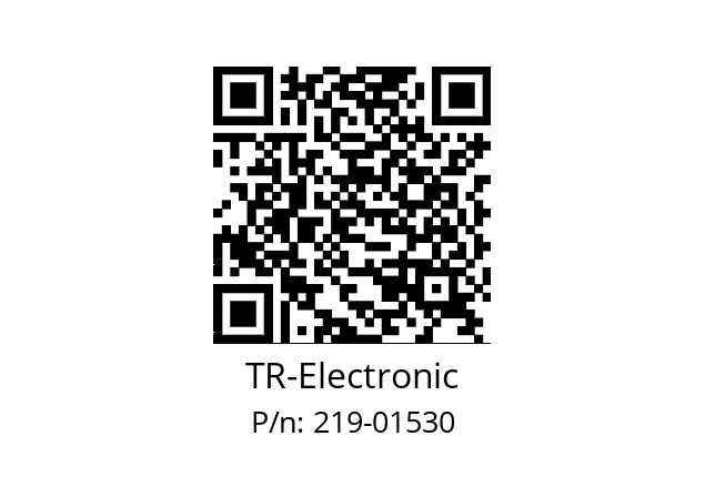   TR-Electronic 219-01530