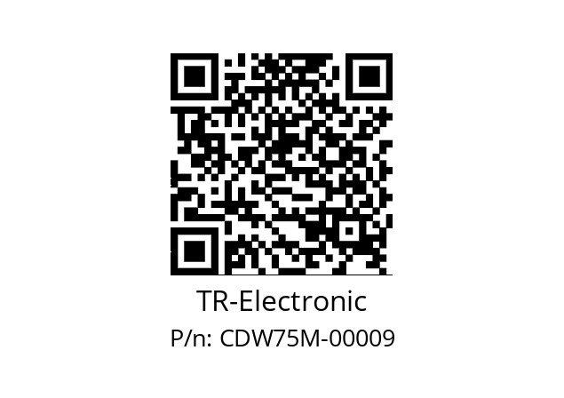   TR-Electronic CDW75M-00009