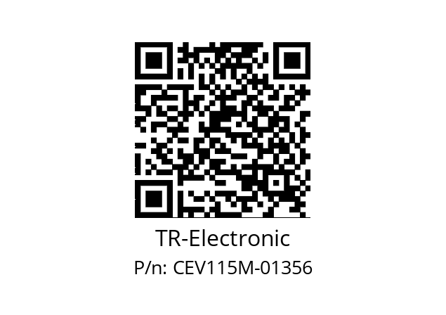   TR-Electronic CEV115M-01356