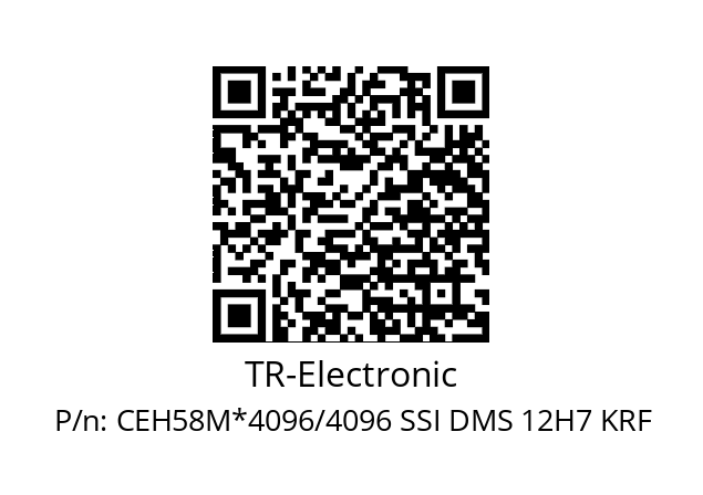   TR-Electronic CEH58M*4096/4096 SSI DMS 12H7 KRF