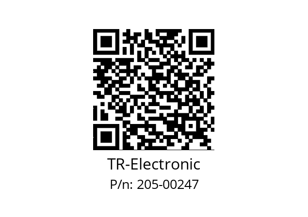   TR-Electronic 205-00247