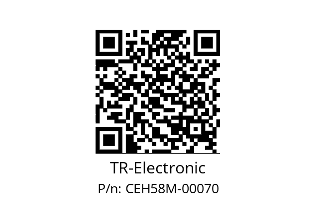   TR-Electronic CEH58M-00070