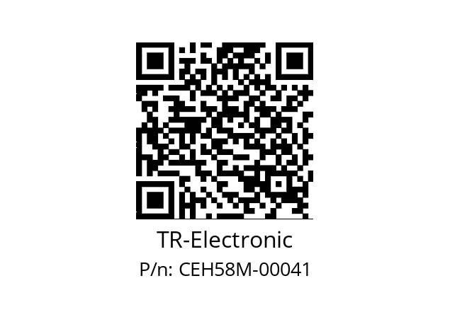   TR-Electronic CEH58M-00041