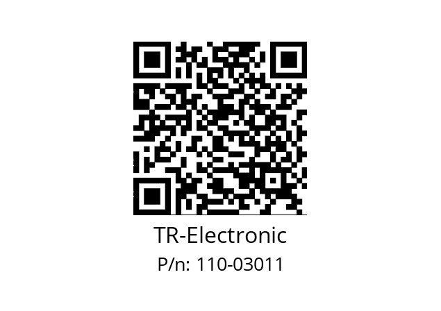   TR-Electronic 110-03011