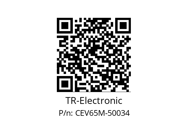   TR-Electronic CEV65M-50034