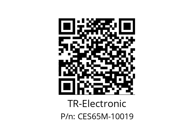   TR-Electronic CES65M-10019