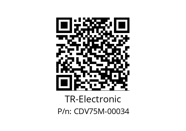   TR-Electronic CDV75M-00034