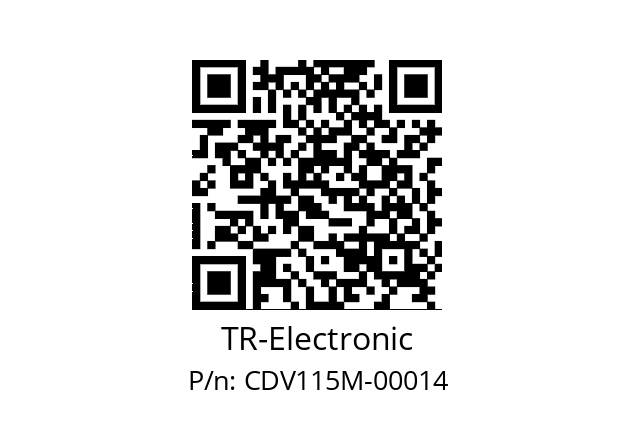   TR-Electronic CDV115M-00014