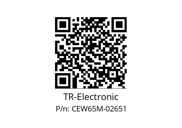   TR-Electronic CEW65M-02651