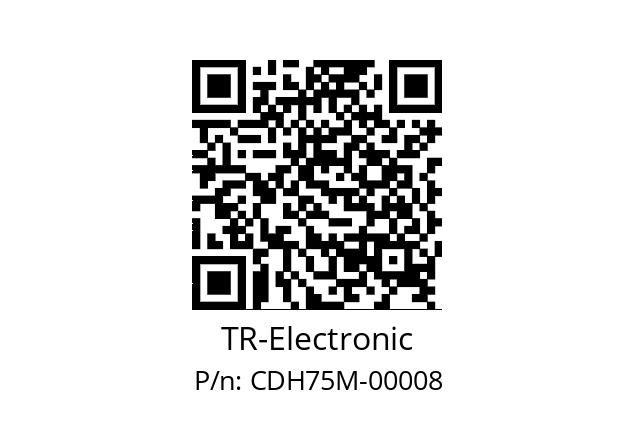   TR-Electronic CDH75M-00008