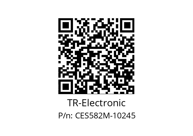  CES582M*8192/4096 EPL TR-Electronic CES582M-10245