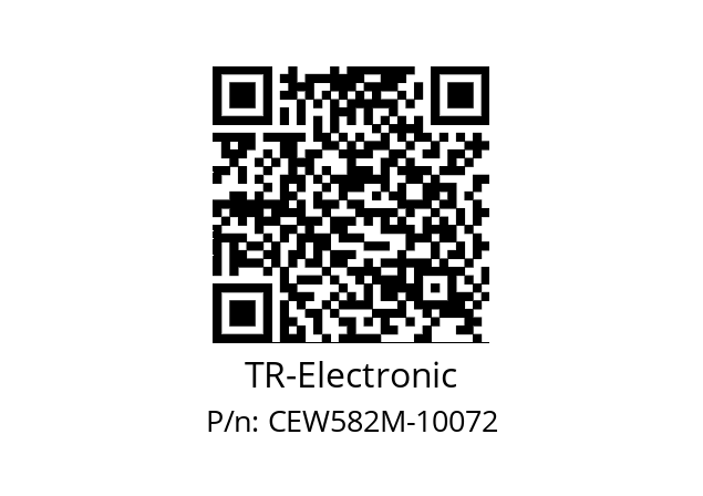   TR-Electronic CEW582M-10072