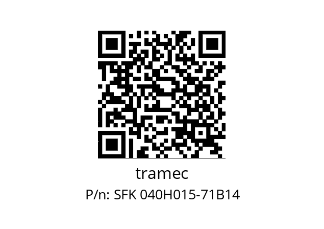   tramec SFK 040H015-71B14