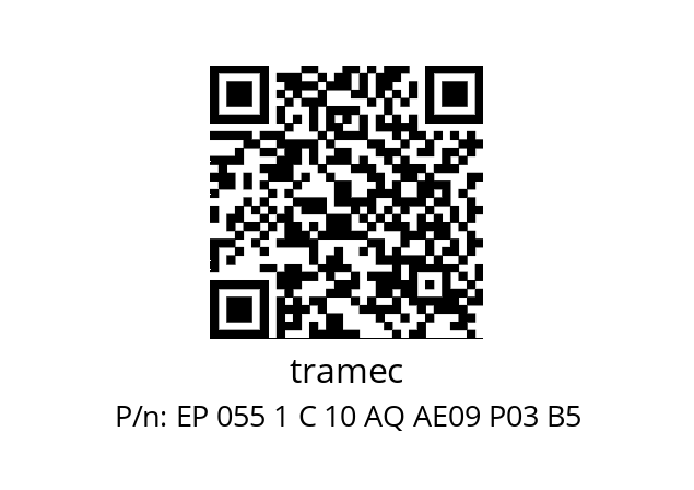   tramec EP 055 1 C 10 AQ AE09 P03 B5