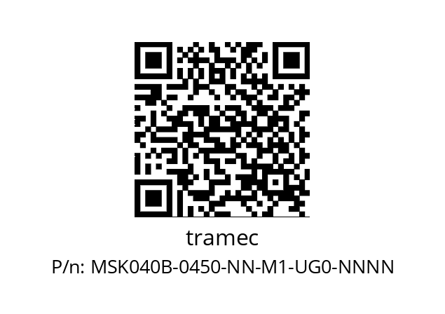   tramec MSK040B-0450-NN-M1-UG0-NNNN