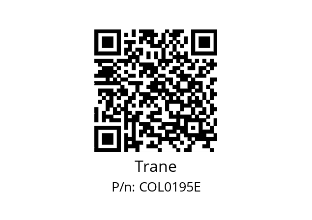   Trane COL0195E